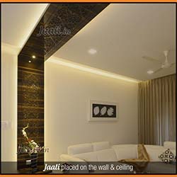 Ethnique Jaali placed on the wall & continued over the ceiling made from veener copy.jpg